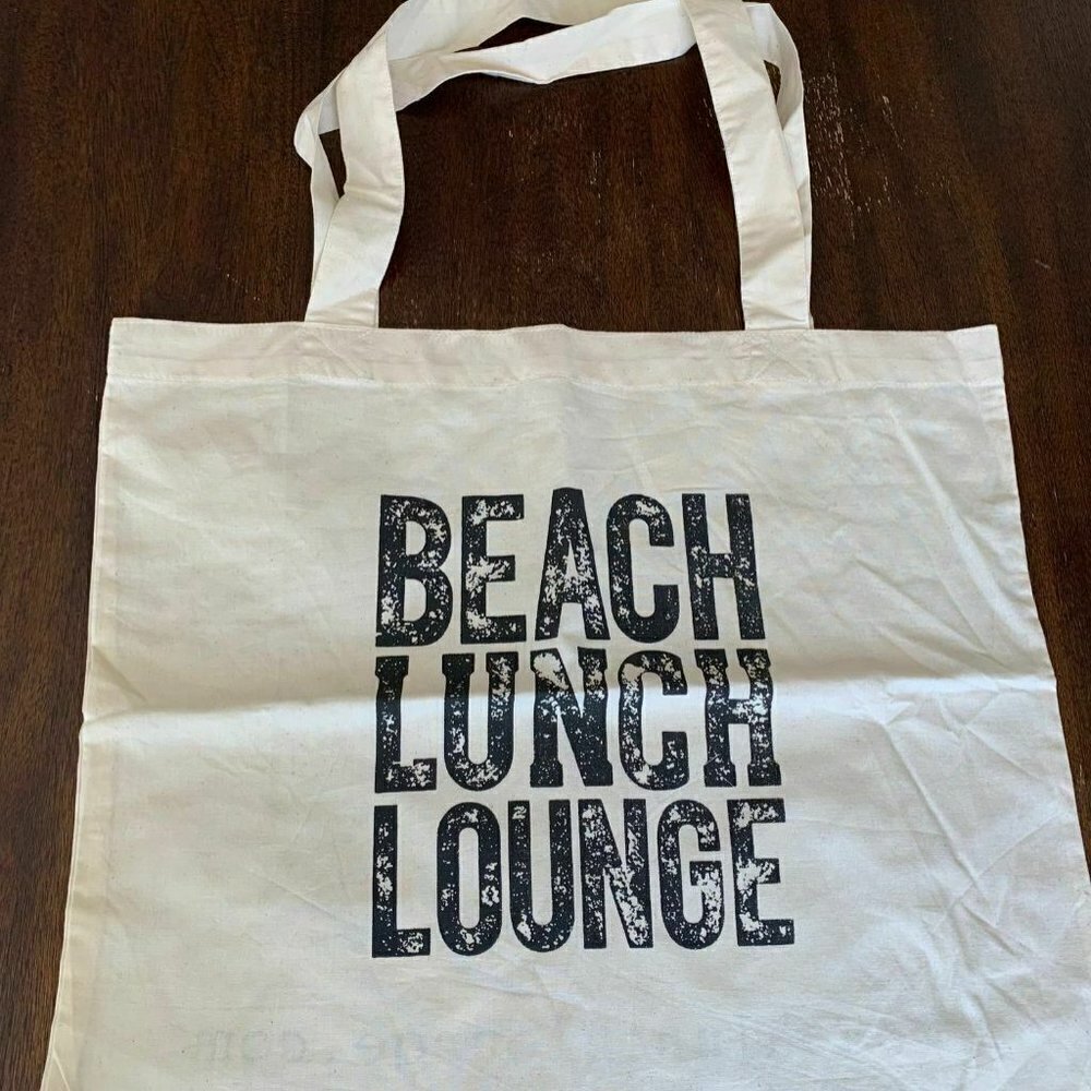 Beach Lunch Lounge Light Weight Tote Bag